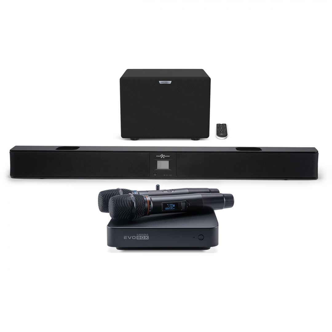 караоке-комплект EVOBOX Plus + EvoSound Bar (саундбар с караоке) в Уфе