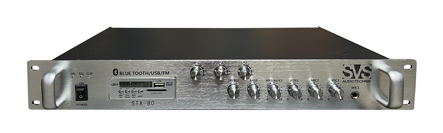 SVS Audiotechnik STA-80 Микшер-усилитель для систем Public Address в Уфе