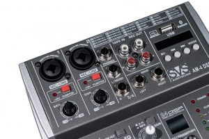 SVS Audiotechnik mixers AM-4 DSP Аналоговый микшерный пульт, 4-канала в Уфе